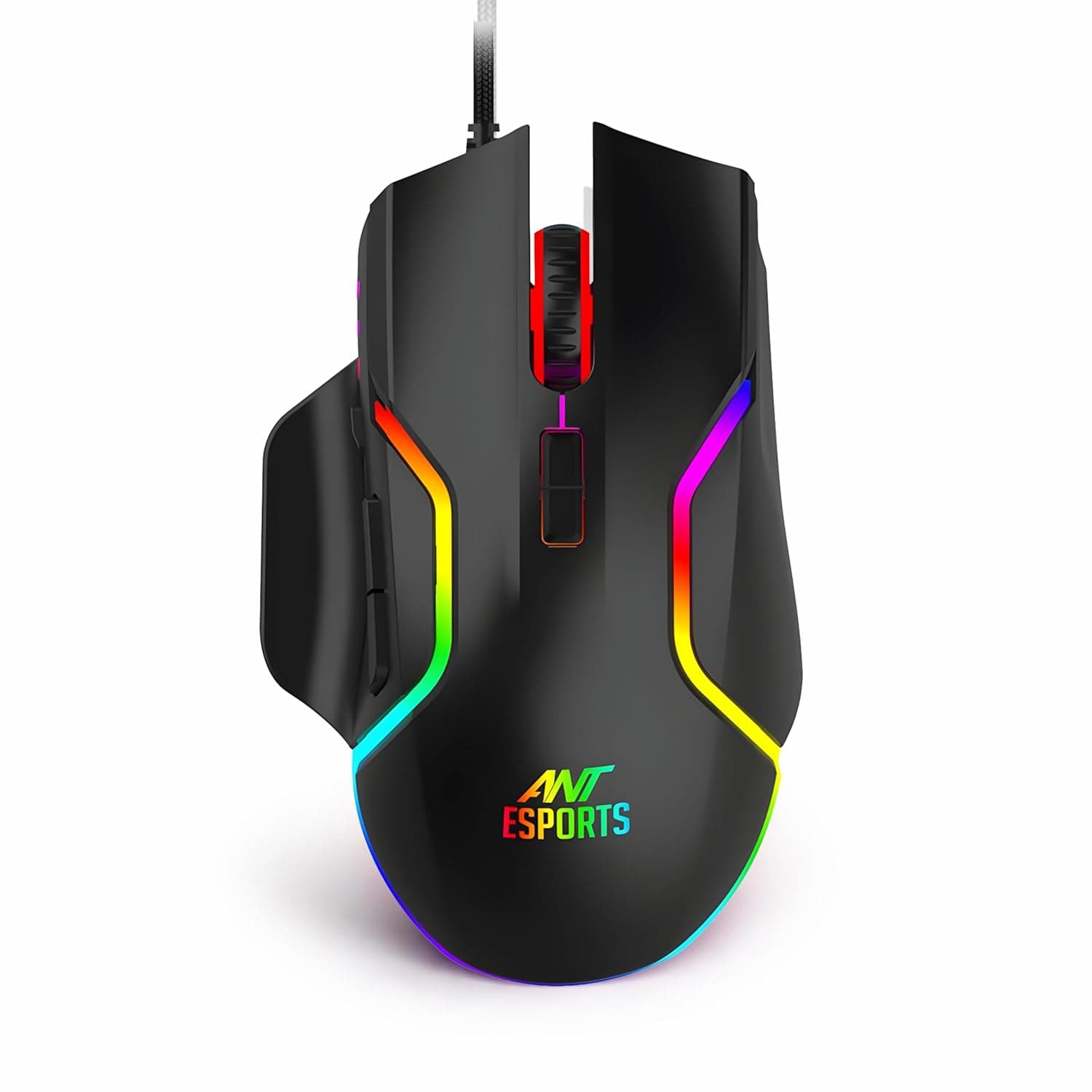 Open-box Ant Esports GM320 RGB Wired Gaming Mouse, 12800 DPI Optical Sensor