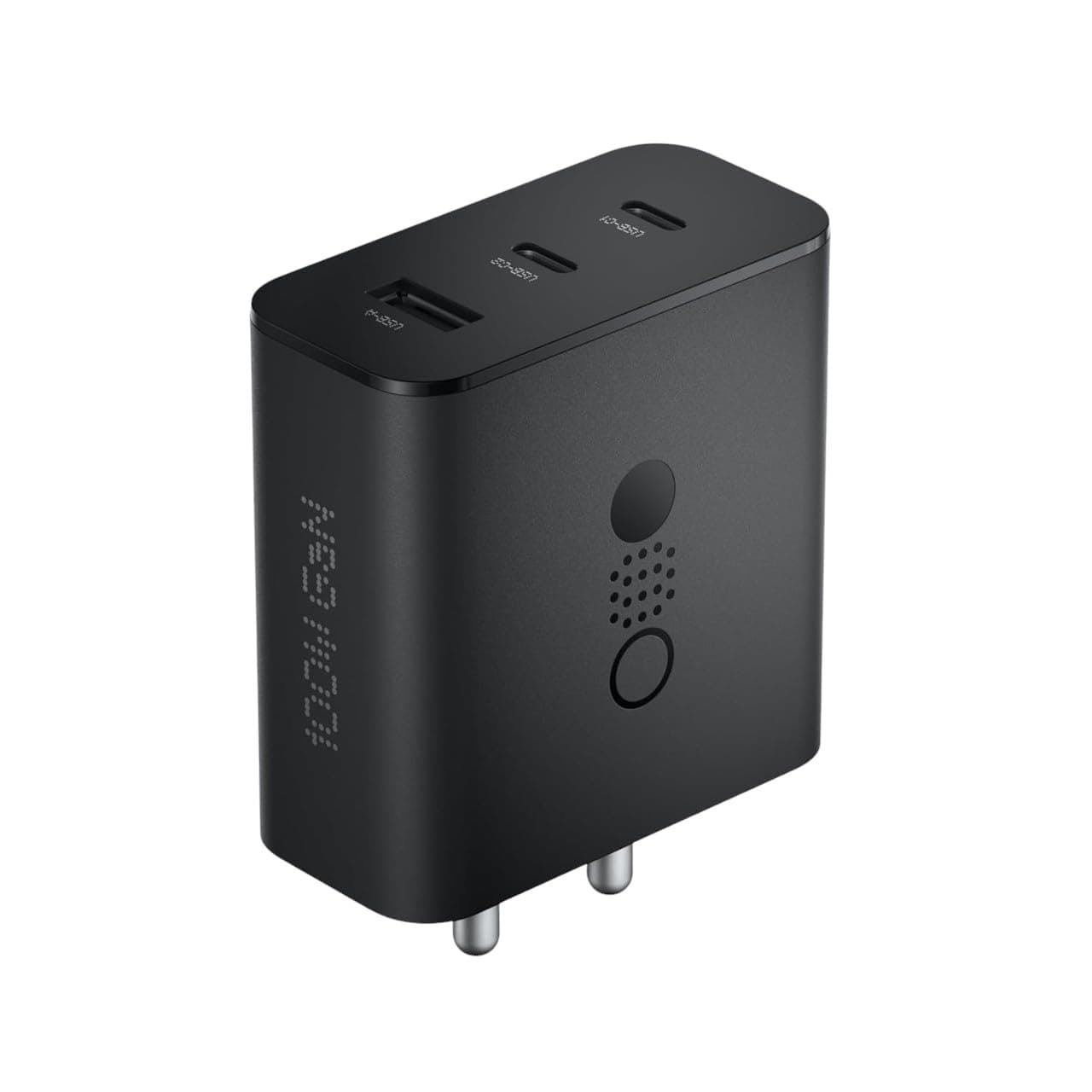 Open-box CMF by Nothing 100 W Power GaN 5 A 3 Port Mobile Charger with Detachable Cable (Dark Grey, Cable Included)