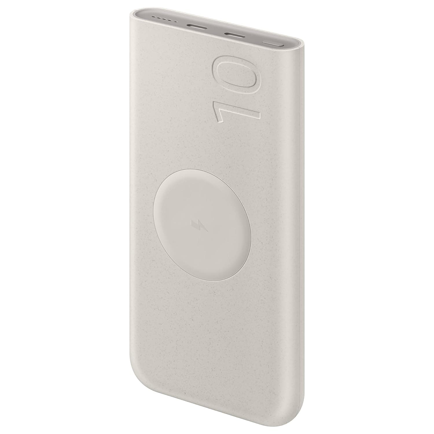 Open-box Samsung Galaxy 10000mAh Power Bank, Wireless Battery Pack, Gray