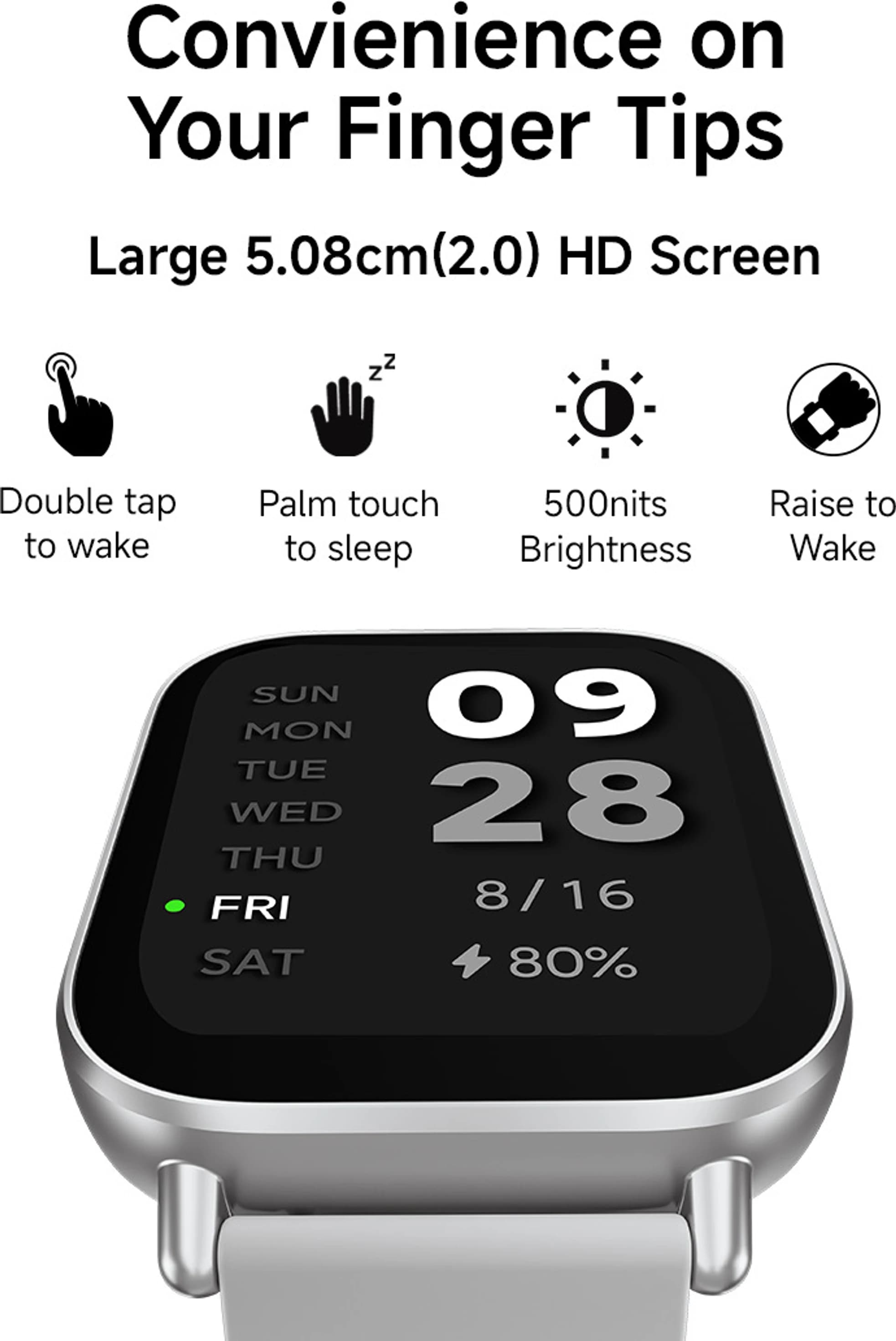 Redmi Watch 5 Active 2" HD Smartwatch M2351W1 thumbnail 3