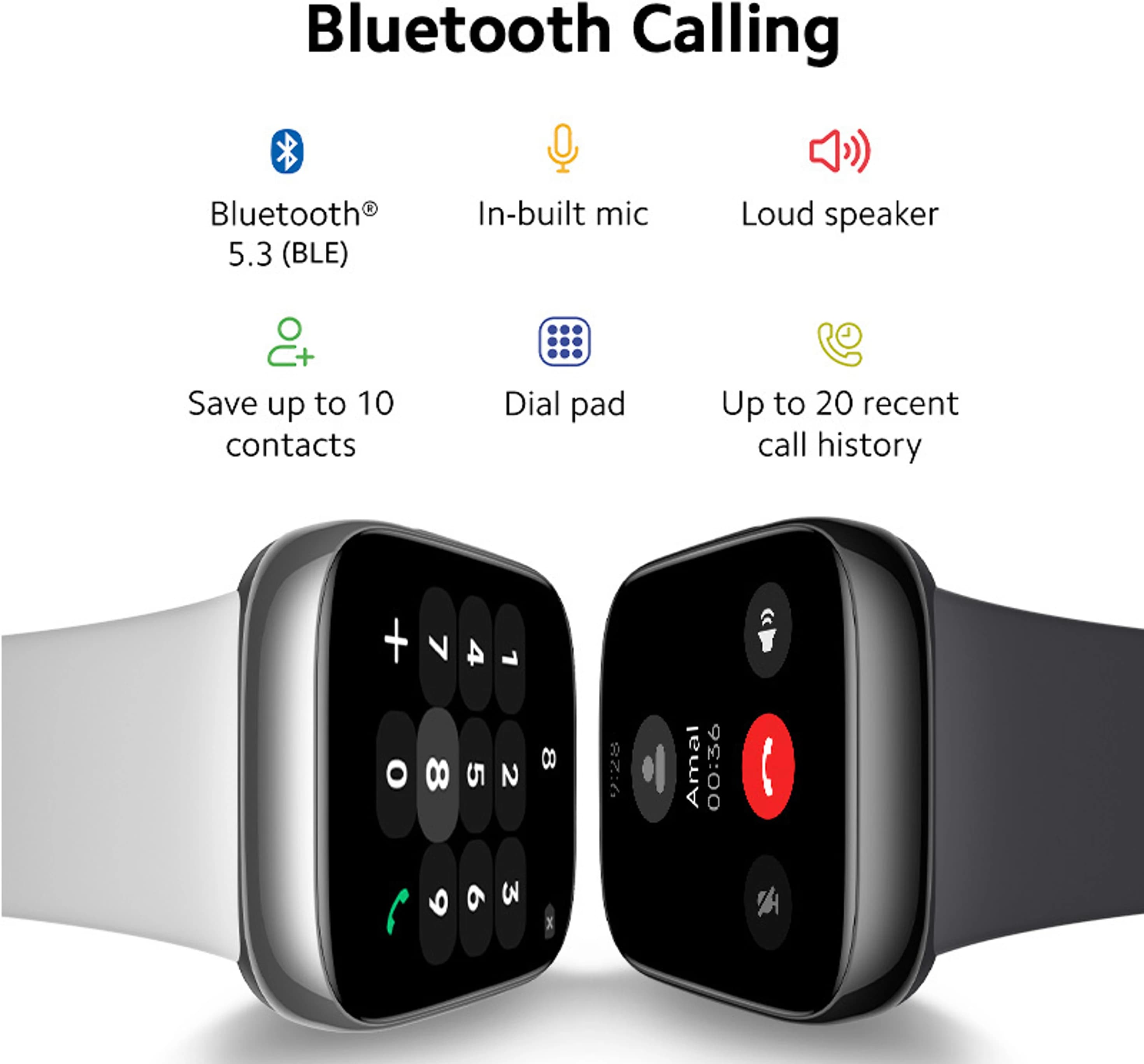 Redmi Watch 3 Active 1.83" Smartwatch - White thumbnail 3