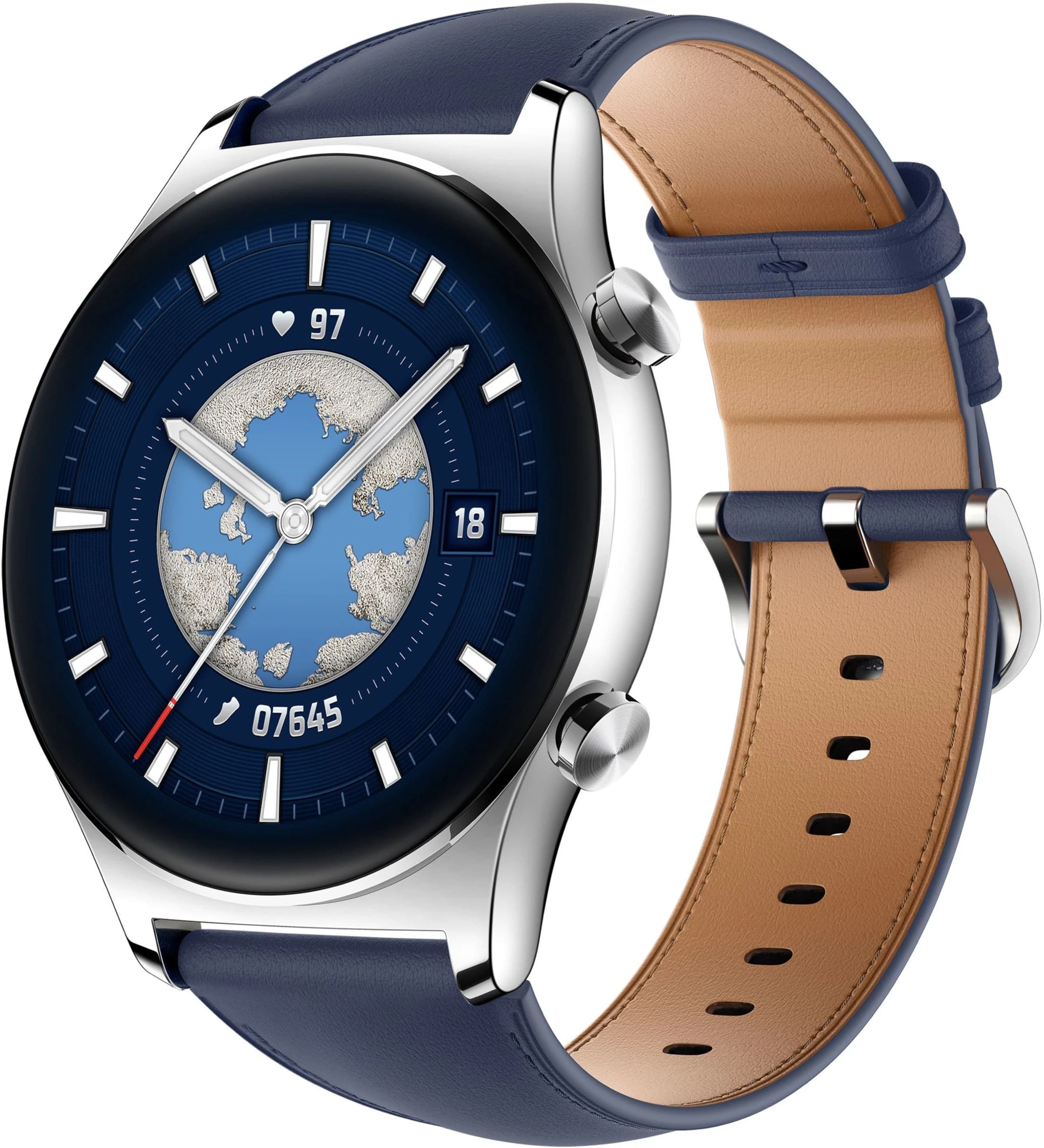 Honor Watch GS3 1.43" AMOLED GPS Smartwatch - Black thumbnail 3