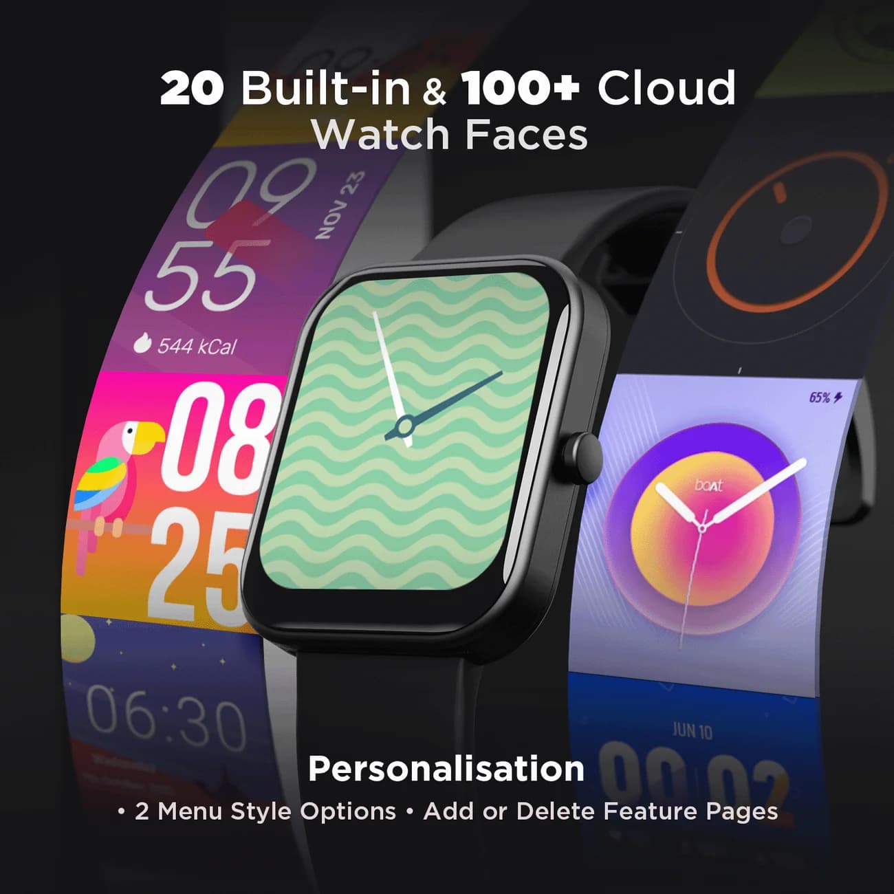 boAt Wave Arcade 1.84" Bluetooth Calling Smartwatch thumbnail 3