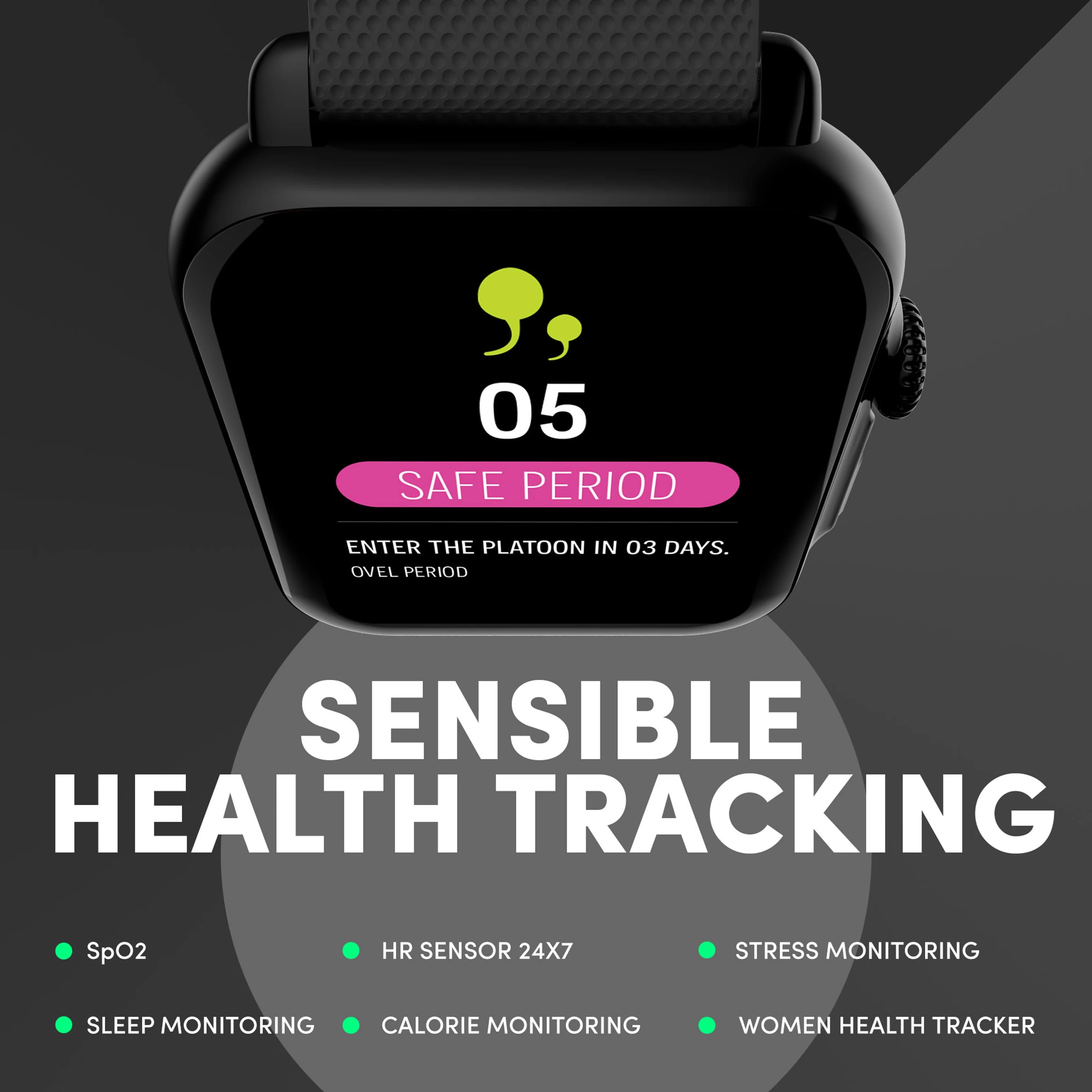 SENS EDYSON 3 with 1.8 Display, BT Calling, AI Voice Assistant & 150+ Watch Smartwatch thumbnail 5