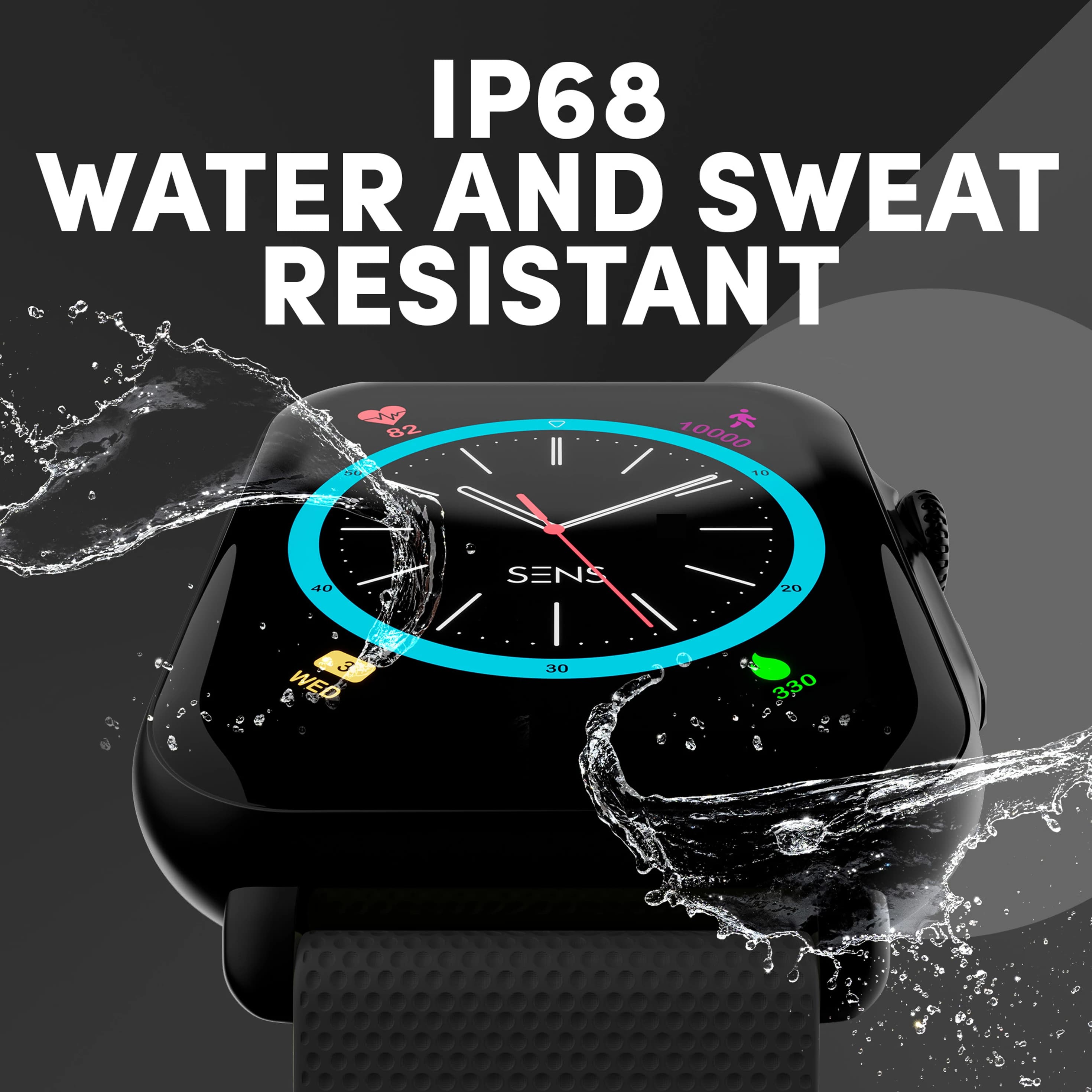 SENS EDYSON 3 with 1.8 Display, BT Calling, AI Voice Assistant & 150+ Watch Smartwatch thumbnail 9