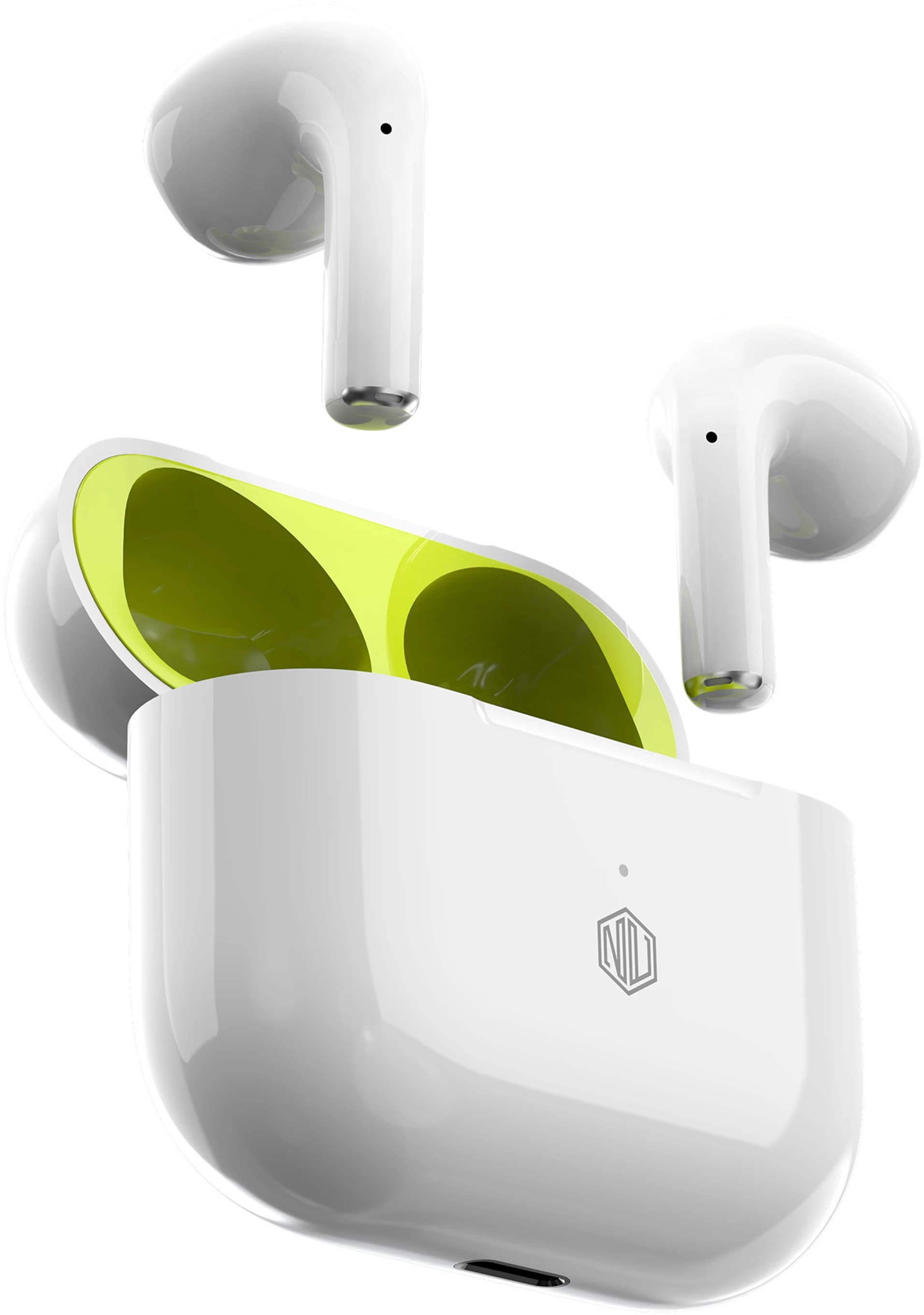 Nu Republic Urban 4 with upto 30 hrs Playtime, X-Bass, ENC Replacement — Left Earbud | Green
