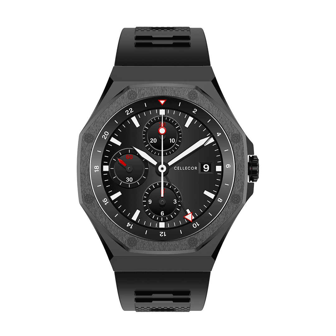 Open-box Cellecor E4 Edge 1.52" HD+ Round Smartwatch
