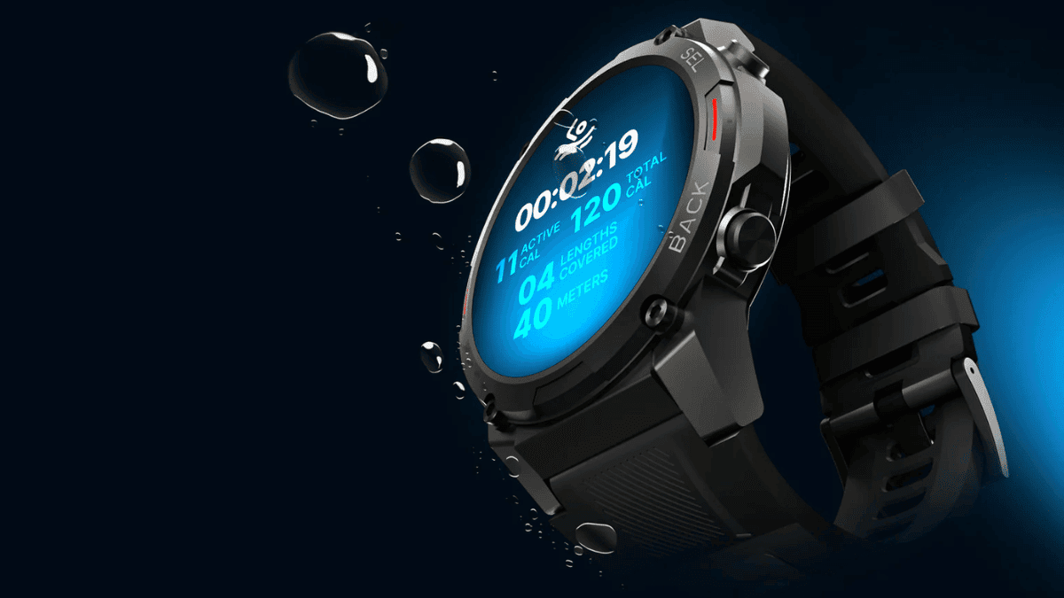 Open-box CrossBeats Ignite Atlas GPS Bluetooth Calling Smartwatch
