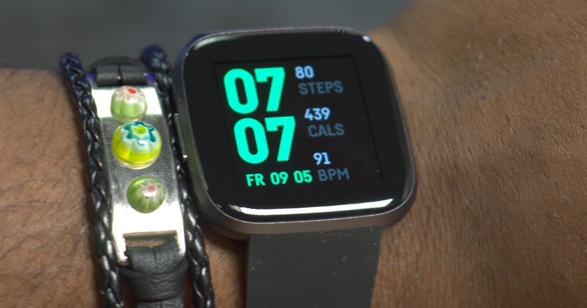 Open-box Fitbit Versa 2 Health & Fitness Smartwatch