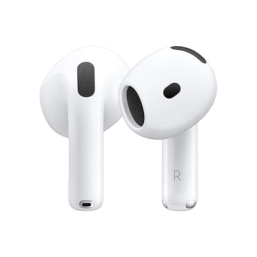 Open-box Apple AirPods 4 Active Noise Cancellation Personalised Spatial Audio, USB-C Charging Case Wireless Charging, H2 Chip