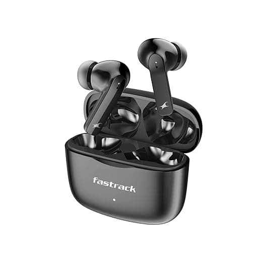 Open-box Fastrack Fpods FE100|BT5.4 TWS in Ear Earbuds, 40Hrs Playtime, 13mm Extra Deep Bass Drivers, Dual Mic ENC for Crystal Clear Calls
