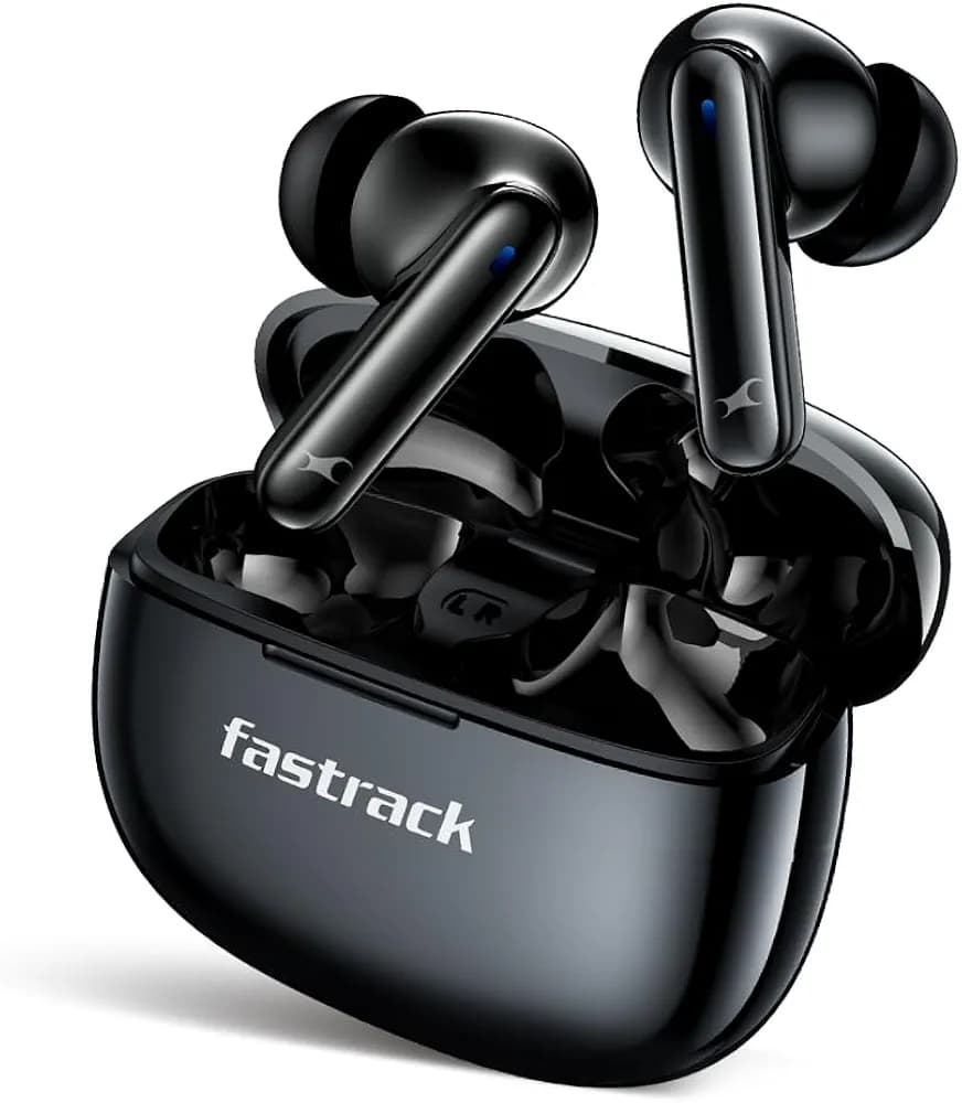 Open-box Fastrack Fpods FX101|BT5.4 TWS Earbuds, 40Hrs Playtime, Quad mic ENC for Crystal Clear