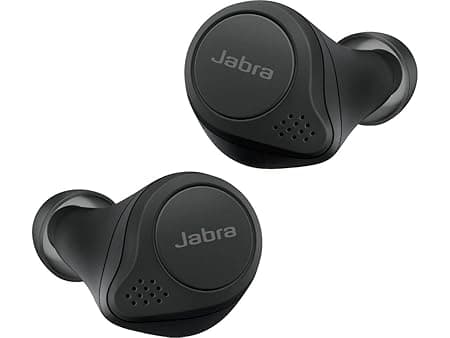 Open-box Jabra Elite 75t Bluetooth Truly Wireless in Ear Earbuds with Mic Active Noise Cancelling (ANC), Long Battery Life for Calls & Music, Voice Assistant E