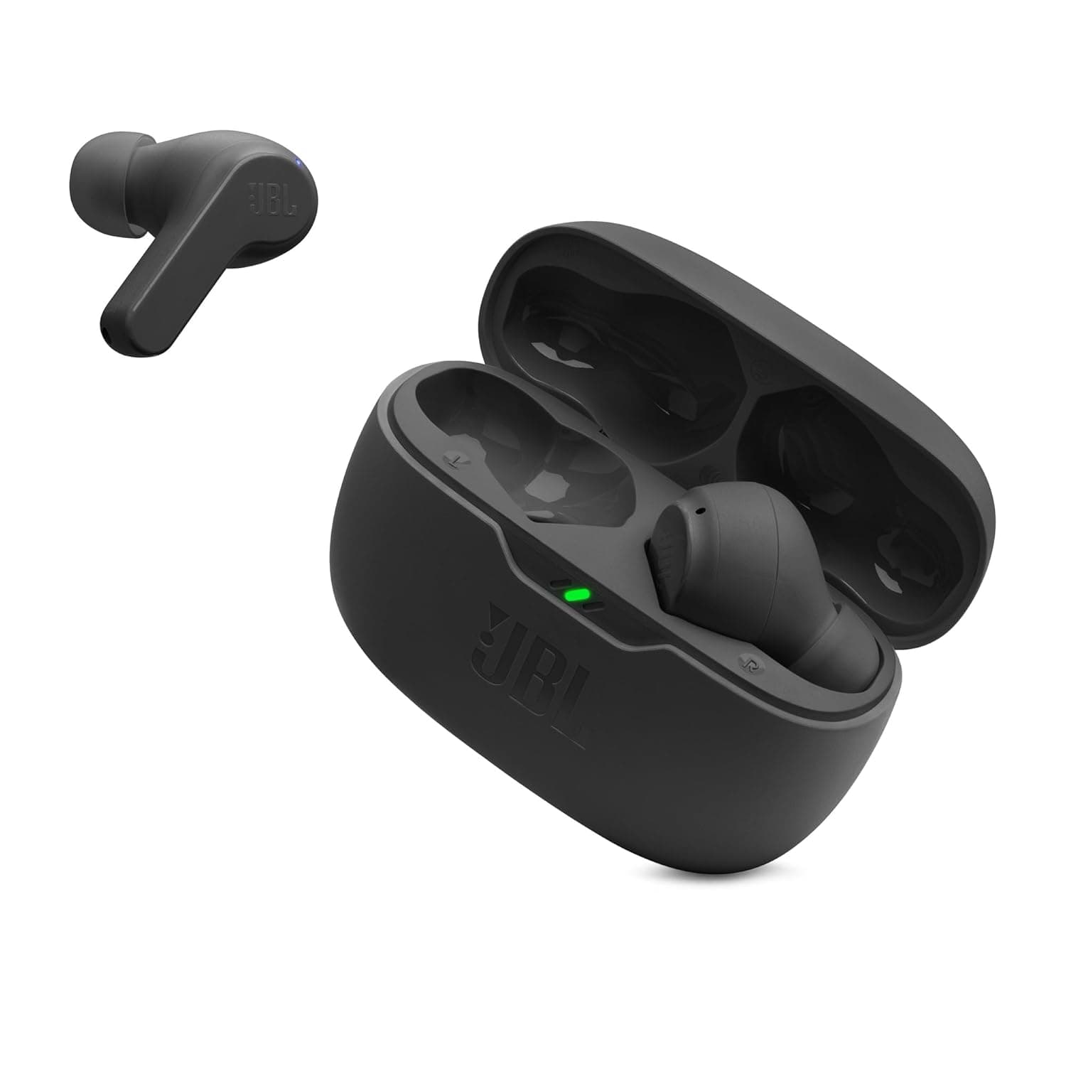Open-box JBL Vibe Beam TWS, 32Hr Playtime, IP54, Smart Ambient & TalkThru Mode Bluetooth Gaming