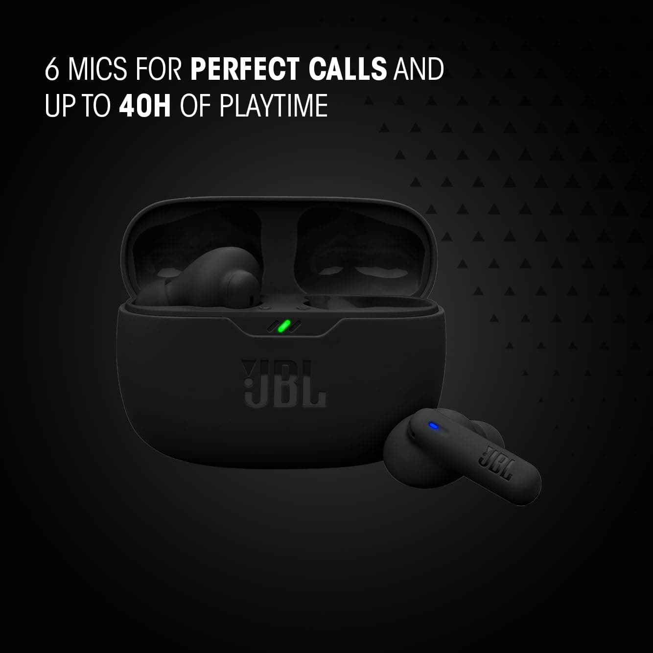 Open-box JBL Wave Beam 2 Ear Buds Wireless BluetoothV5.3, Active Noise Cancellation Earbuds