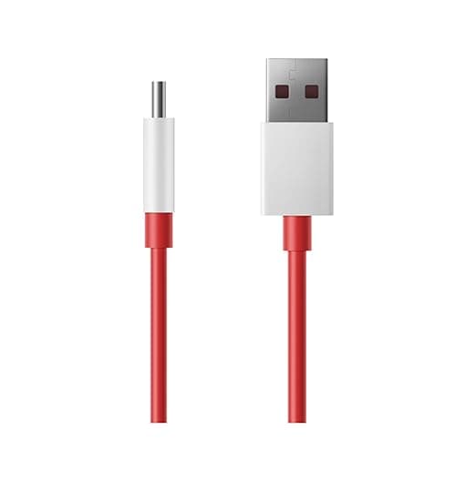 Open-box OnePlus Warp Charge Type-C To Type-C Cable 150Cm, Compatible With Smartphone, Red,White Total