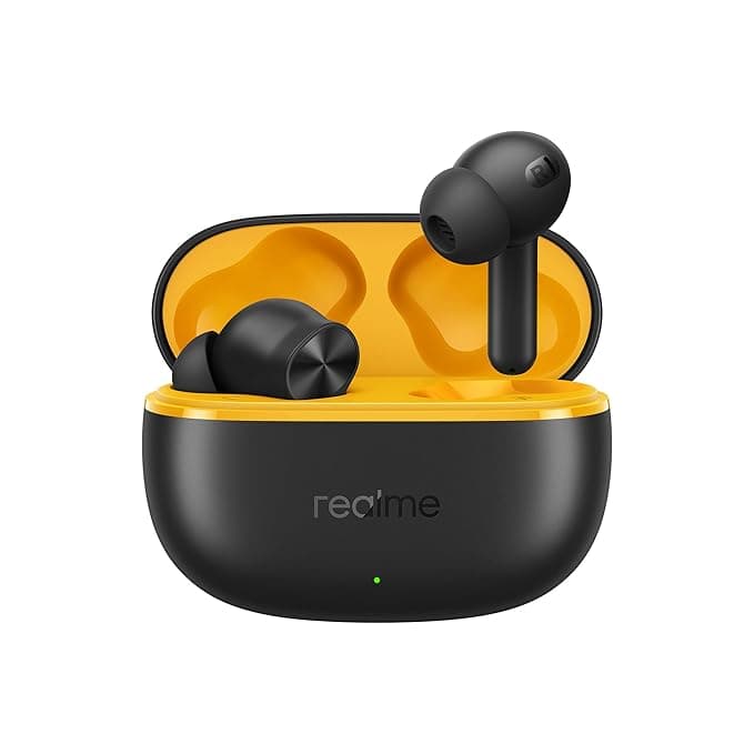 Open-box realme Buds T200 Lite Bluetooth in Ear Earbuds,4 Mic, AI ENC for Calls,48 Hours Total Playback with Fast Charging