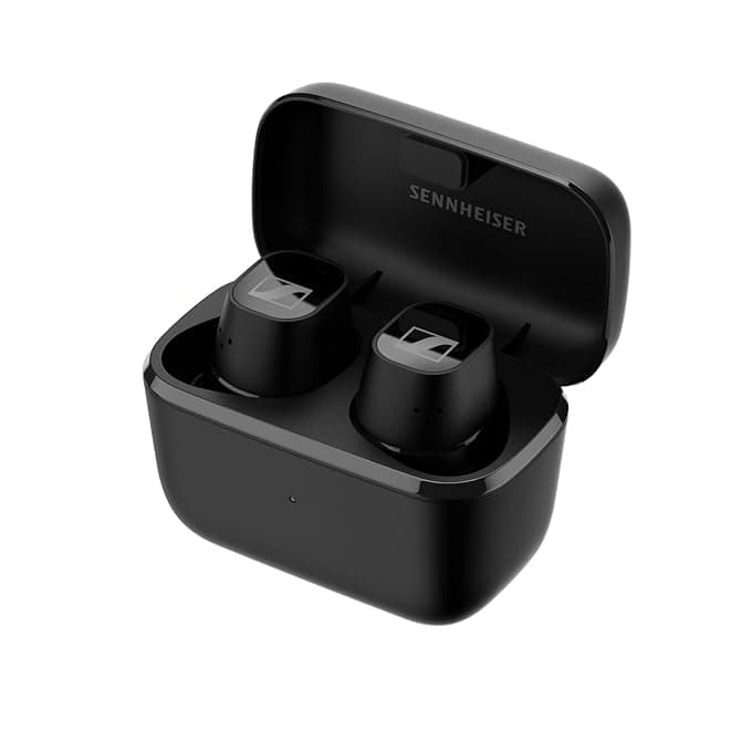 Open-box Sennheiser CX Plus True Wireless in Ear Earbuds - Headphone with Mic for Music & Calls with Active Noise Cancellation-ANC