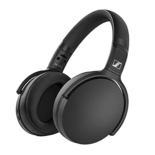 Open-box Sennheiser HD 350BT Wireless Over the Ear Headphone with Mic (Black)