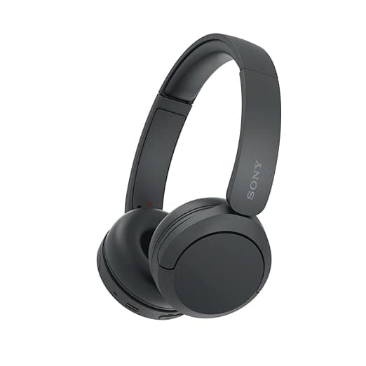 Open-box Sony WH-CH520, Wireless On-Ear Bluetooth Headphones with Mic, Upto 50 Hours Playtime, DSEE Upscale, Multipoint Connectivity/Dual Pairing,Voice Assistant App Support for Mobile Phones