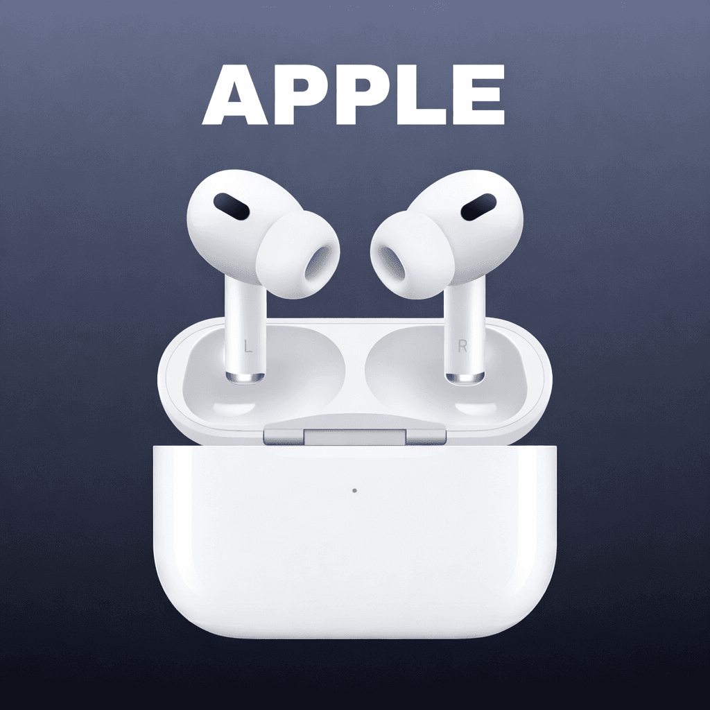 Apple AirPods Pro (2nd generation) with MagSafe Case (USB-C) Replacement — right side / White
