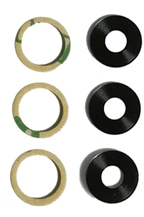Camera Glass Lens for Motorola Moto E32S Black