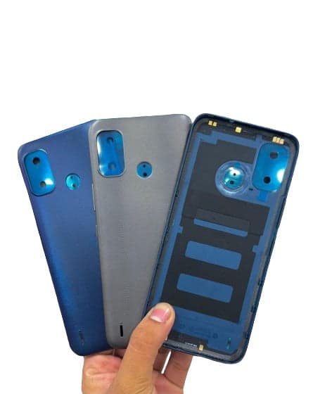 Back Panel Cover for Nokia C21 Plus Warm Grey