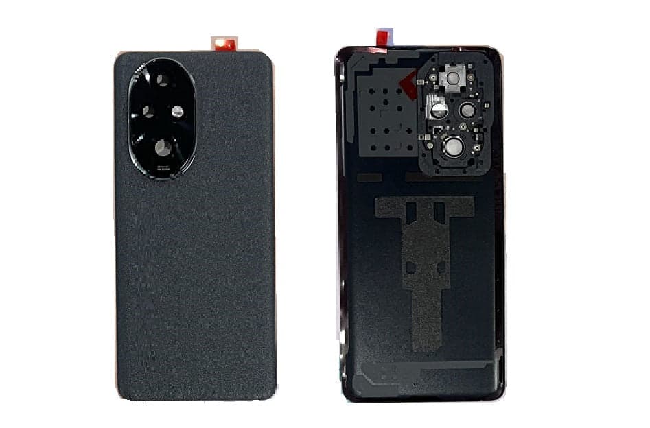 Back Panel with Camera Glass for Honor 200 Pro 5G Black