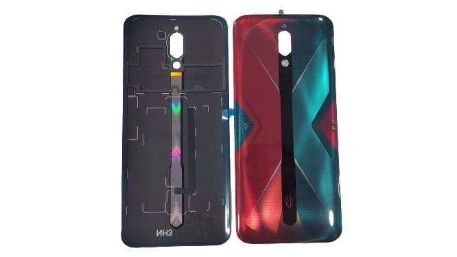 Back Panel for ZTE Nubia red megic (5G) Red/Green
