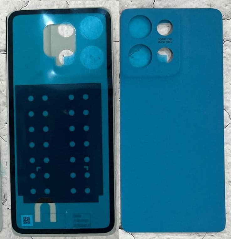 Back Panel Glass for Motorola Moto G75 Blue