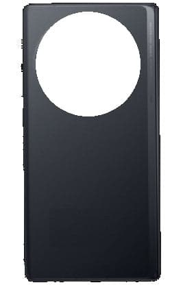 Back Panel Glass for Vivo X Fold 3 Pro Black