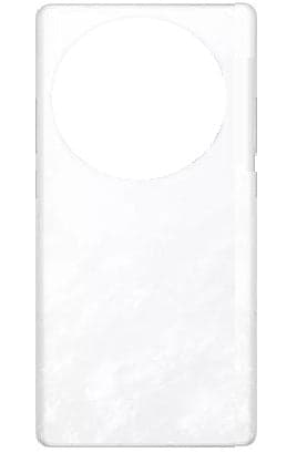 Back Panel Glass for Vivo X Fold 3 Pro White