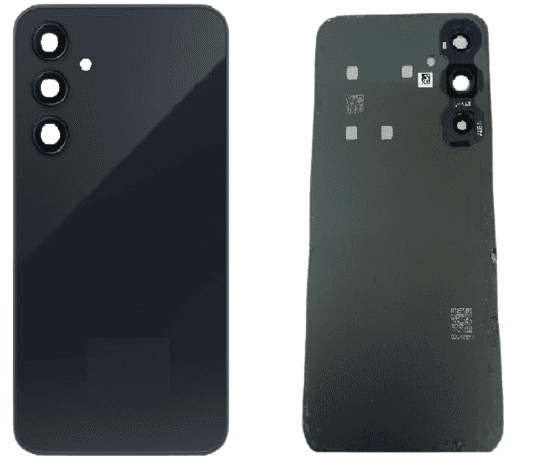 Back Panel Glass With Camera Lens for Samsung Galaxy A55 Dark Blue