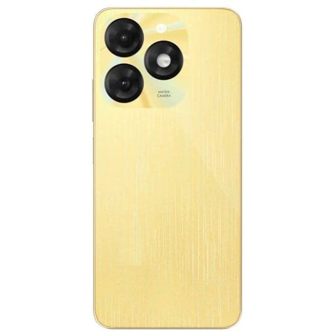Back Panel housing for Itel A70 Yellow