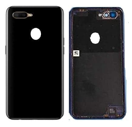 Back Panel Housing for Oppo A5 Black