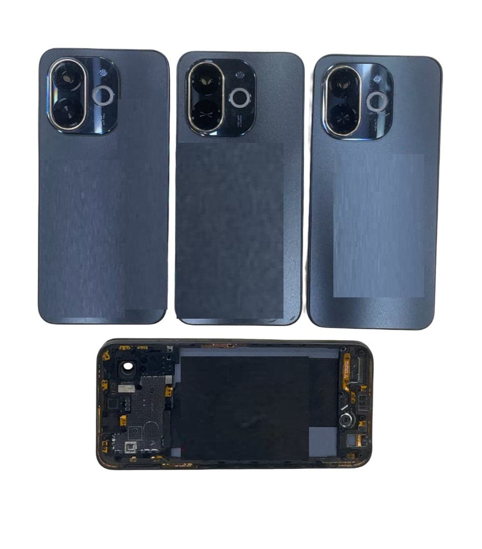Back Panel Housing for Tecno Spark 30C 5G KL8H Black