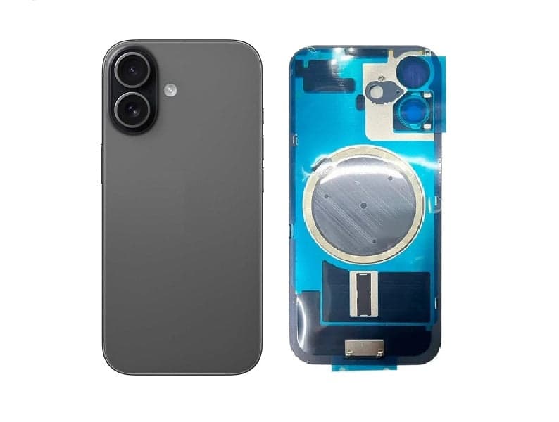 Back Panel with Camera Glass for Apple iPhone 17 Black