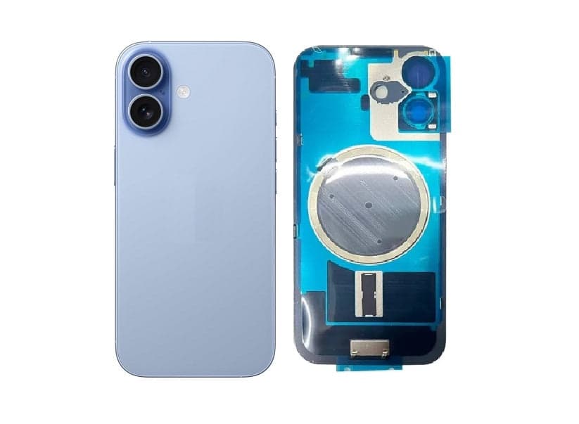Back Panel with Camera Glass for Apple iPhone 17 Blue