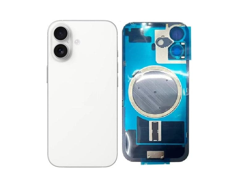 Back Panel with Camera Glass for Apple iPhone 17 White