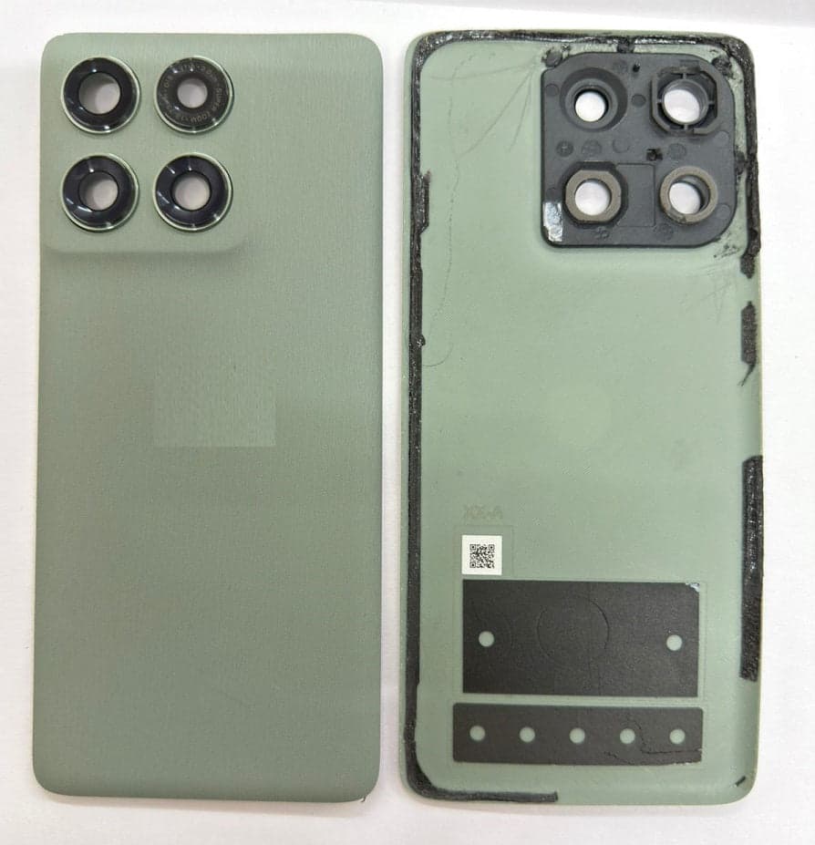 Back Panel with Camera Glass for Motorola Moto Edge 60 Pro Green