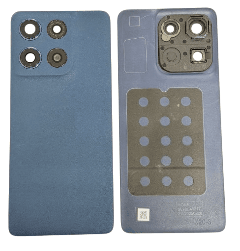 Back Panel with Camera Glass for Motorola Moto Edge 60 Stylus Black