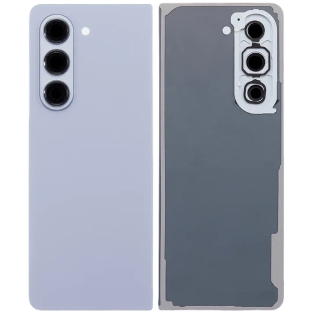 Back Panel with Camera Glass for Samsung Galaxy Z Fold 5 5G Blue