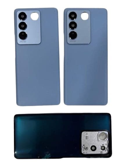 Back Panel with Camera Glass for Vivo V27 Pro Blue