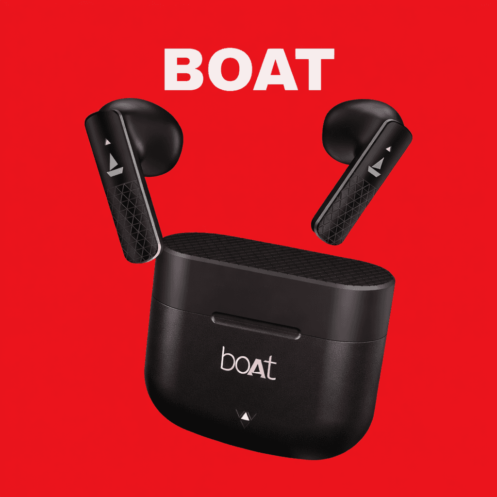 boAt Airdopes 91 Prime Replacement — Both Side / Black