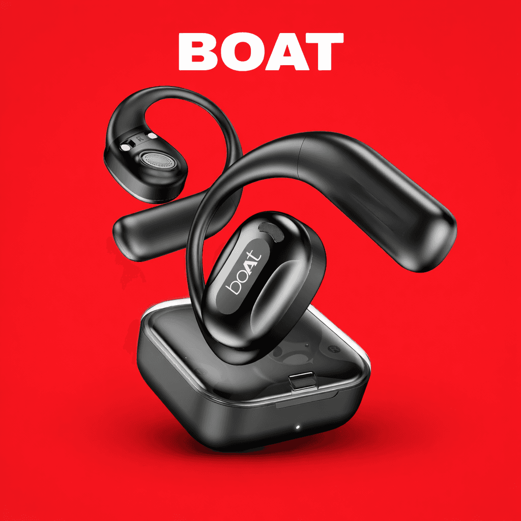 boAt Airdopes ProGear Replacement — Black / Both Pair