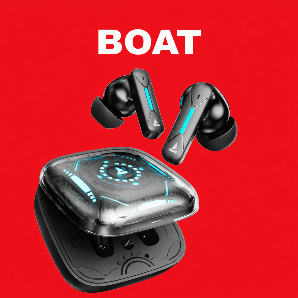 boAt Immortal Airspeed Pro Replacement — White / Right Side