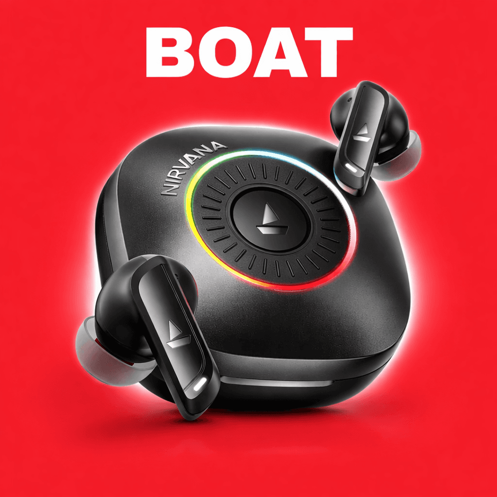 boAt Nirvana Crown Replacement — Right Side / Red