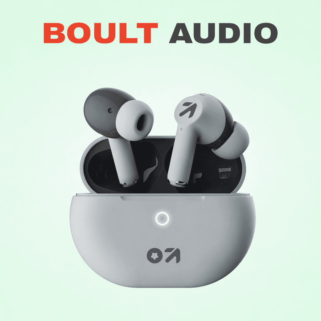 Boult Audio W40 (Warp Series) Replacement — Green / Charging Case