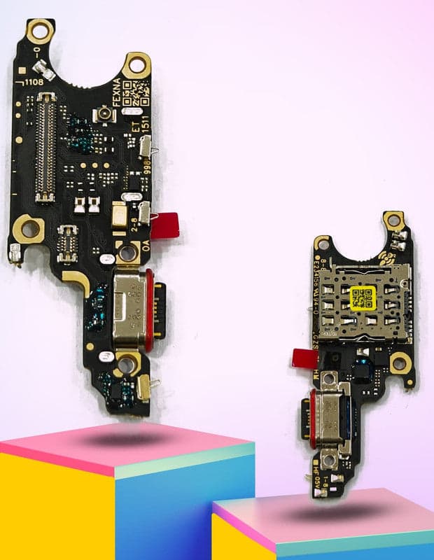 Charging Board Connector Flex for Vivo V40E