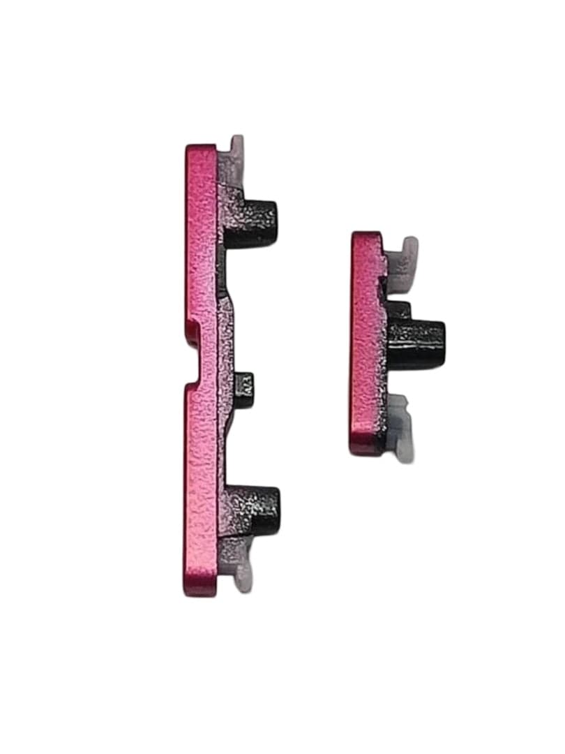 External Side Button Out Keys for Motorola Moto Edge 50 Fusion Pink